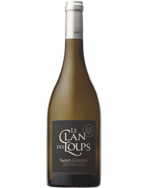 Bouteille de Clan des Loups blanc sec du Cellier des Chartreux
