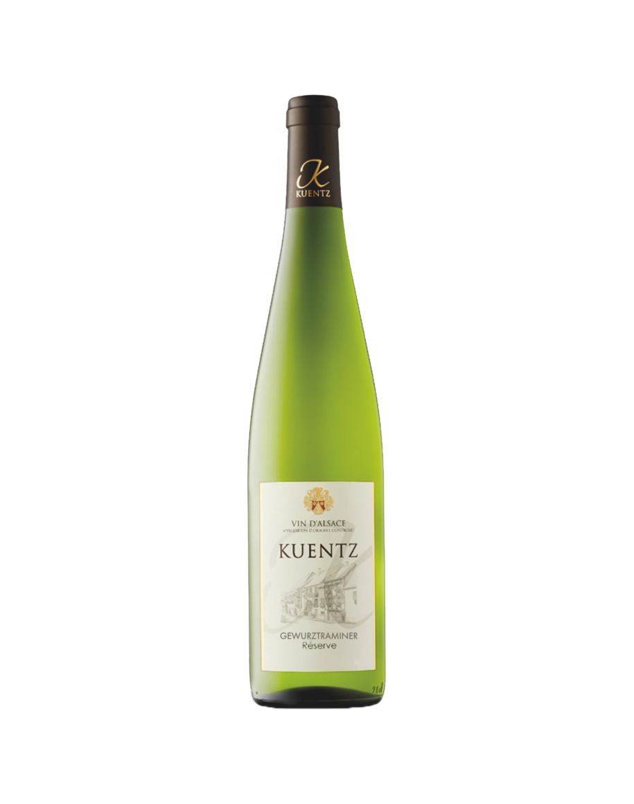 Bouteille de Gewurztraminer du domaine Kuentz