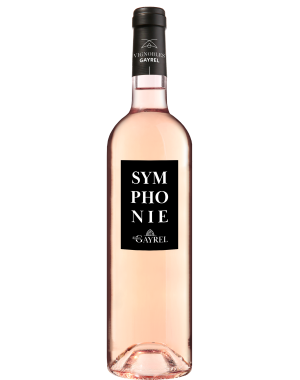 Bouteille de Symphonie rosé