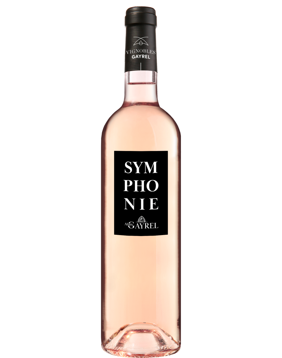 Bouteille de Symphonie rosé