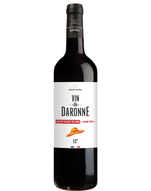 Bouteille Vin de Daronne Malbec rouge Vin de France Vincent Gayrel