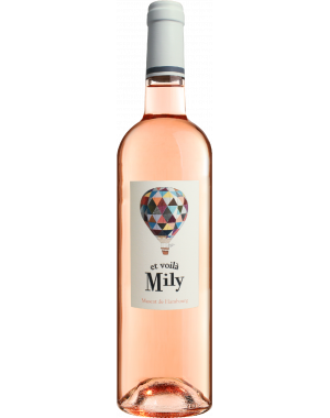 Bouteille d'Et Voilà Mily, rosé moelleux