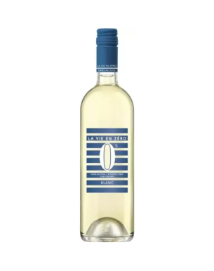 La vie en zéro blanc sec - Vin No-low Alcool