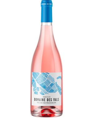 outeille de Domaine des Vals Rosé – Vin rosé AOP Languedoc, fruité et élégant