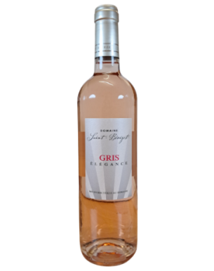 Bouteille de Vin rosé Gris Elegance 75cl domaine saint benezet IGP d'oc