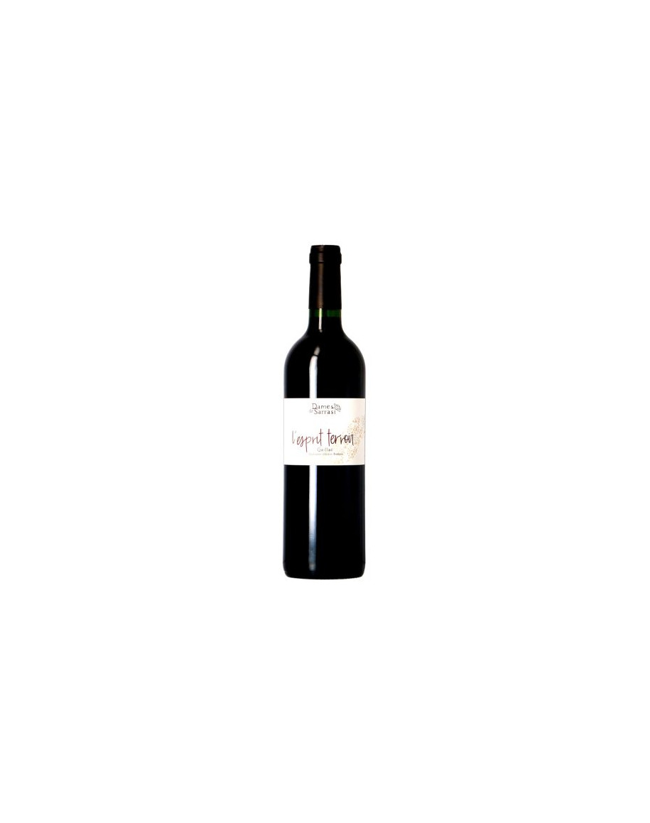 Bouteille de vin rouge Gaillac bio L’Esprit Terroir – Domaine Les Dames de Sarrasi