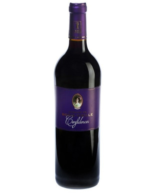 Bouteille de Confidences Rouge – vin rouge AOP Gaillac 100 % Prunelard – Domaine Borie Vieille