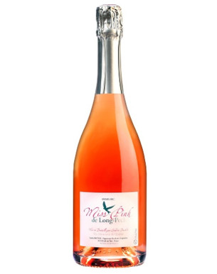 Bouteille de vin effervescent Gaillac rosé – Miss Pink – Domaine de Long-Pech