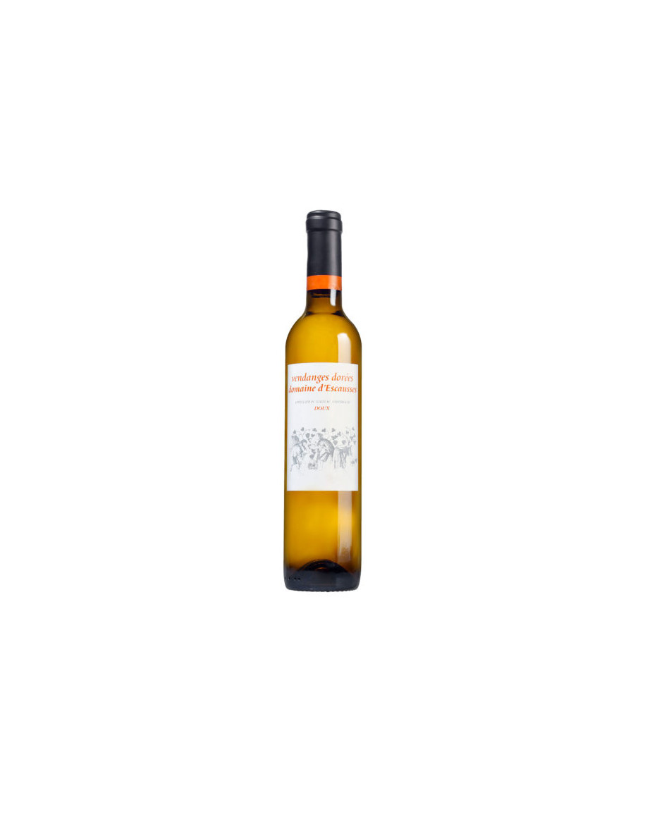 Bouteille de vin blanc Gaillac doux Les Vendanges Dorées – Domaine d'escausse - Famille Balaran