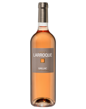 Bouteille de Gaillac Rosé Tradition – Domaine de Larroque, rosé bio saumon clair