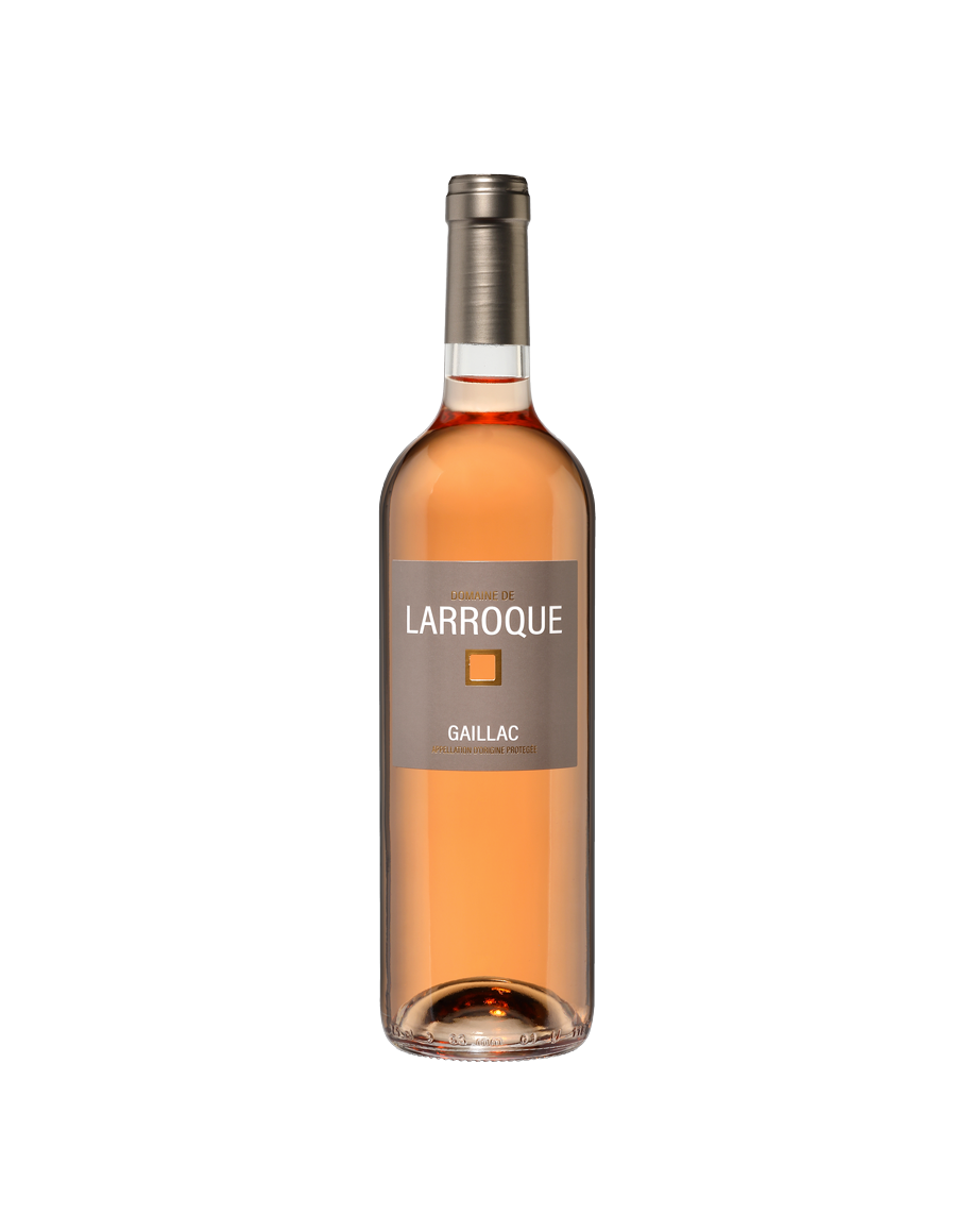 Bouteille de Gaillac Rosé Tradition – Domaine de Larroque, rosé bio saumon clair