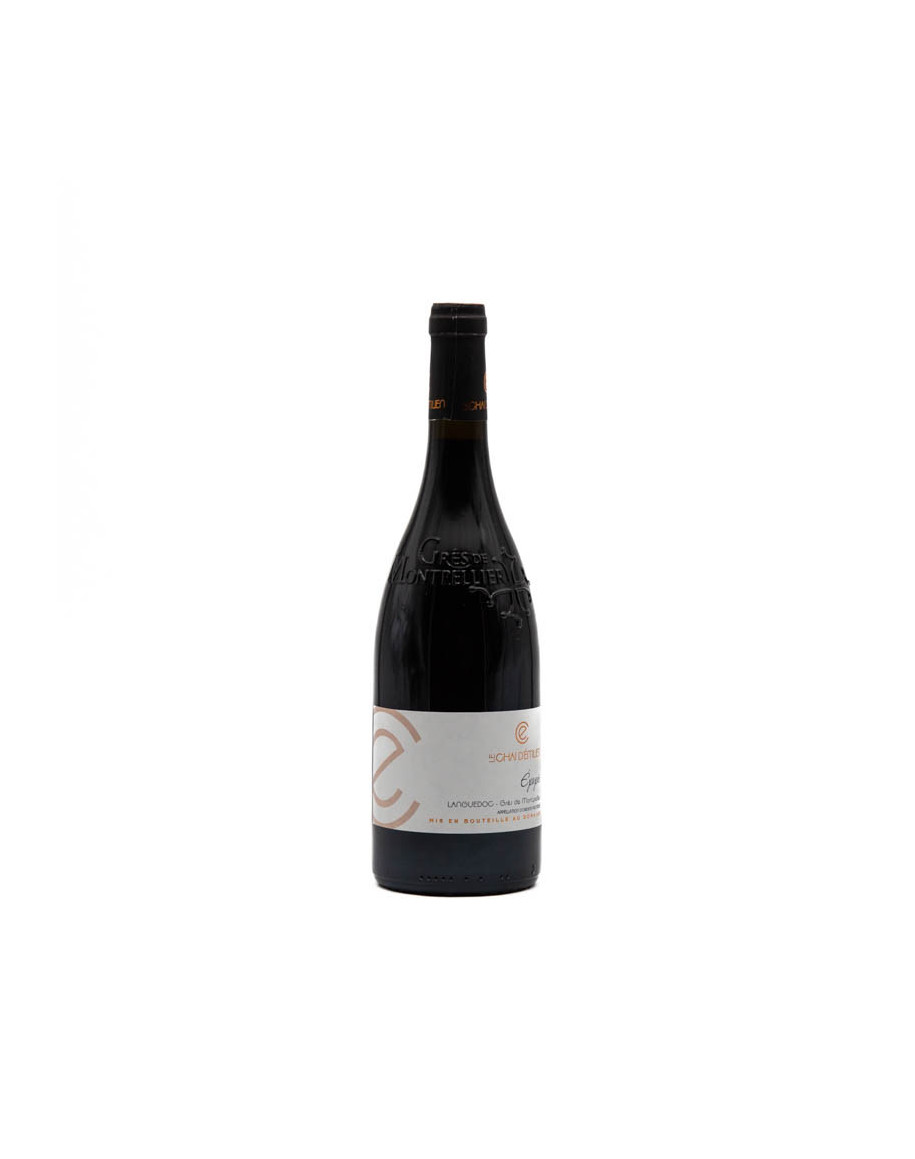 Bouteille L’Épopée – vin rouge Languedoc Grès de Montpellier, le chai d’émilien, élevé en fût de chêne
