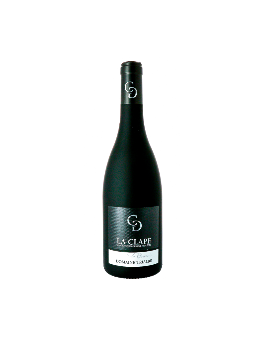 Bouteille de vin rouge Domaine Trialbe – Cœur de Granit – AOP La Clape