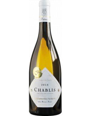 Bouteille de chablis du domaine Christophe Patrice