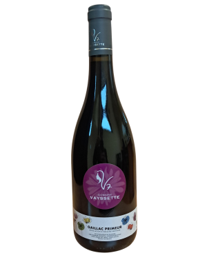 Bouteille de Gaillac Primeur Rouge Domaine Vayssette – Vin primeur rouge frais et gourmand