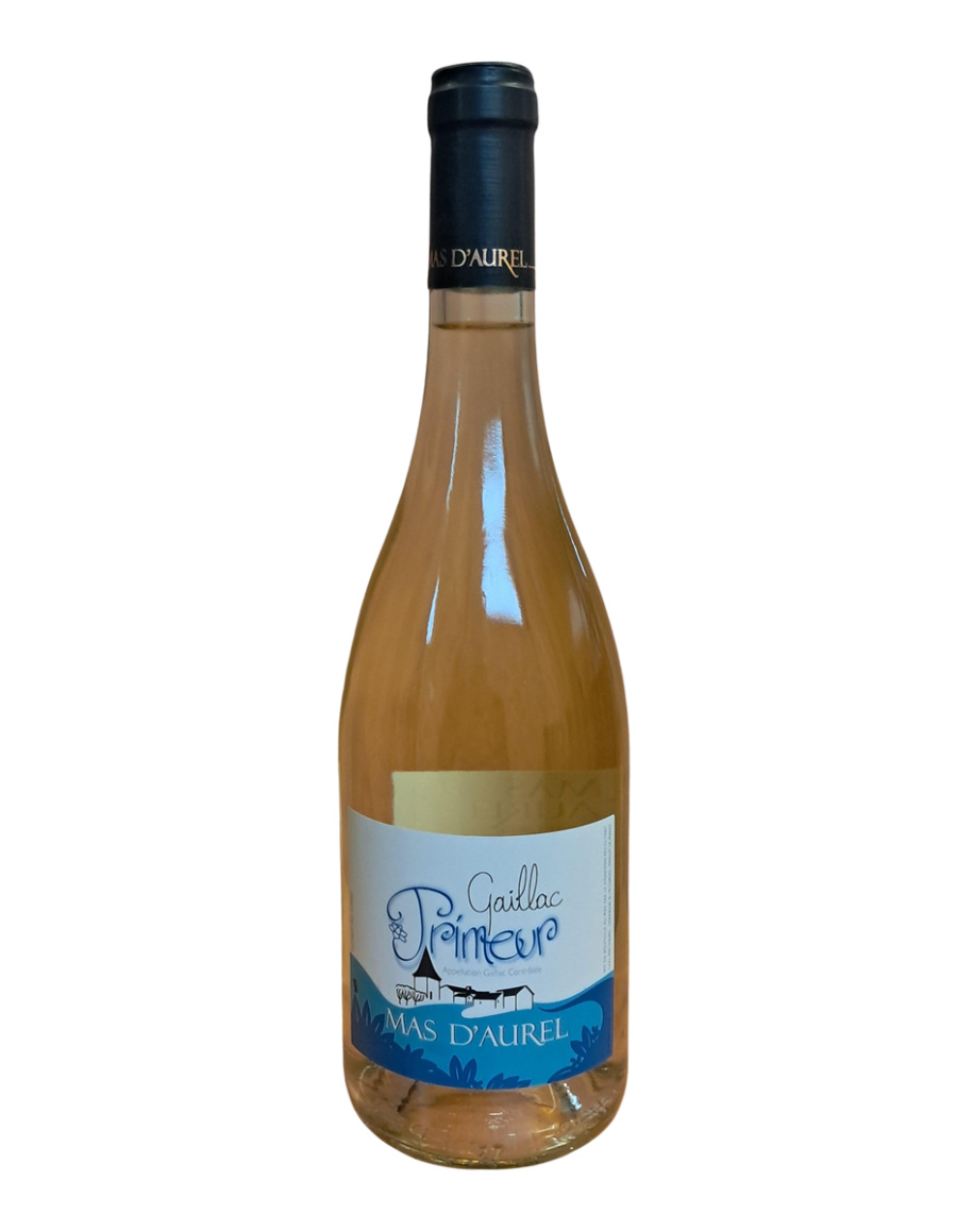 Bouteille de Gaillac Primeur Blanc Mas d’Aurel – Vin primeur blanc sec frais et fruité