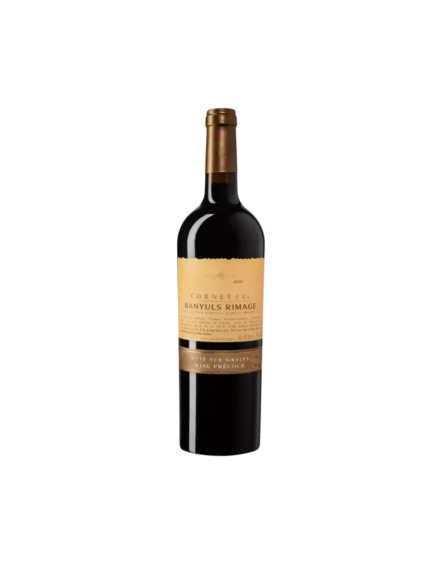Bouteille de Banyuls Rimage Cornet & Cie Mise Précoce Abbé Rous
