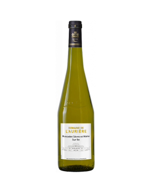 Bouteille de Muscadet Sèvre et Maine sur lie Domaine de l’Aurière