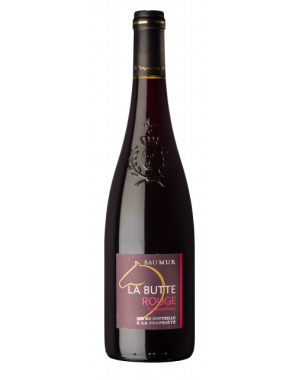 Bouteille de Saumur Rouge La Butte Rouge – vin rouge de la Loire