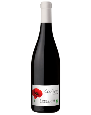 Bouteille de Bourgueil Coq Licot – vin rouge de Loire