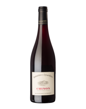 Bouteille de Chinon Domaine de la Lysardière – vin rouge de Loire