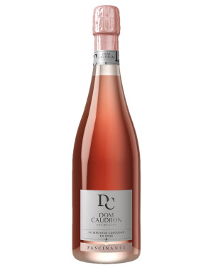 Bouteille de Champagne Dom Caudron Rosé Fascinante