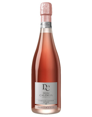 Bouteille de Champagne Dom Caudron Rosé Fascinante