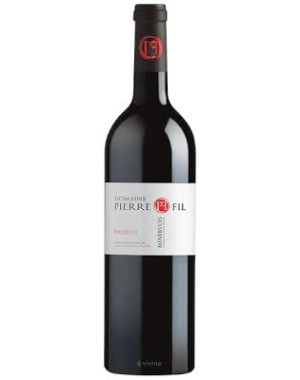 Bouteille de vin rouge AOP Minervois Heledus Domaine Pierre Fil 75cl