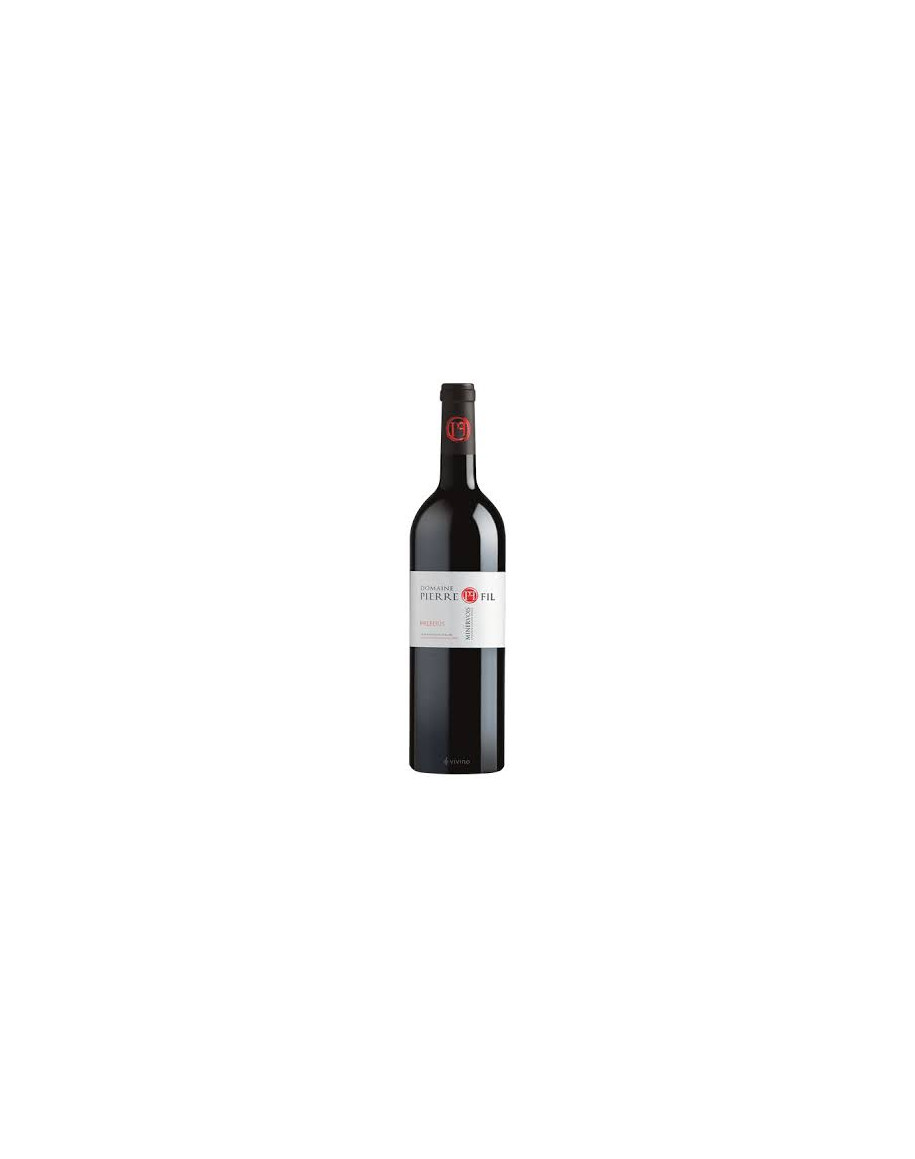 Bouteille de vin rouge AOP Minervois Heledus Domaine Pierre Fil 75cl