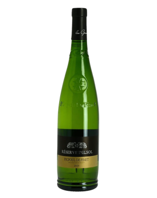 Bouteille de Picpoul de Pinet Réserve Delsol Blanc AOP – Les Vignobles Foncalieu