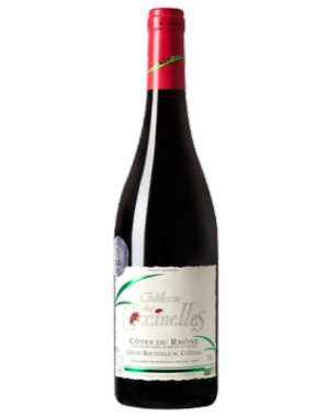 Bouteille de vin rouge 75 cl Château des Coccinelles BIO