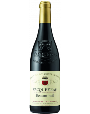 Bouteille de Beaumirail en AOP Vacqueyras