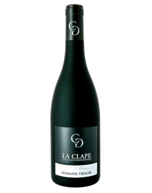 Bouteille de vin rouge Domaine Trialbe – Cœur de Granit – AOP La Clape