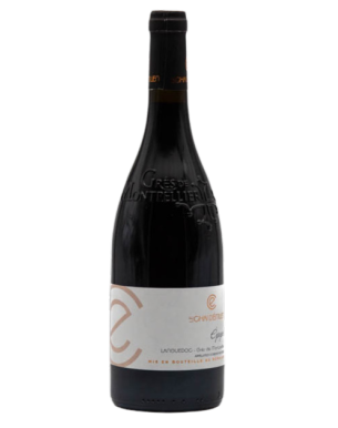 Bouteille L’Épopée – vin rouge Languedoc Grès de Montpellier, le chai d’émilien, élevé en fût de chêne