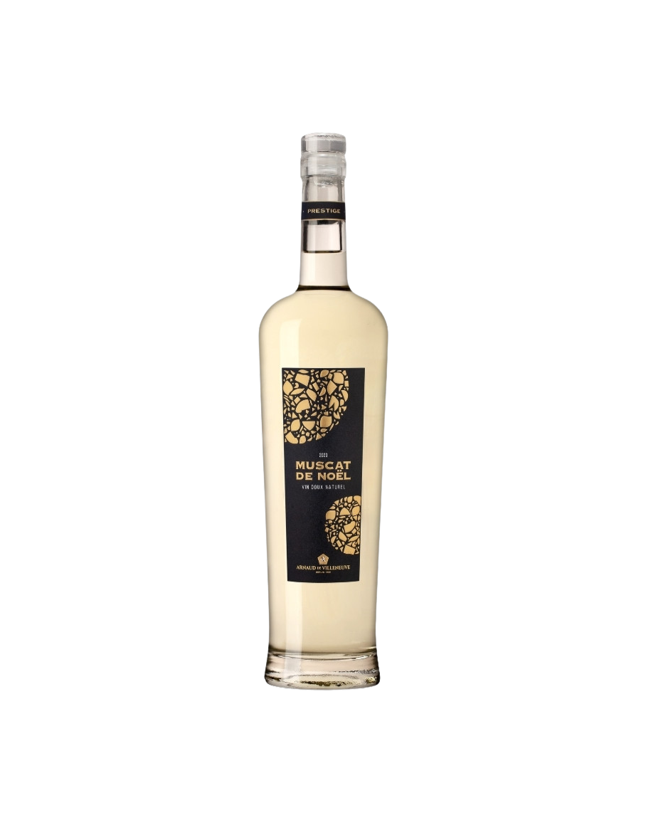 Bouteille de Muscat de Noël Prestige d’Arnaud de Villeneuve