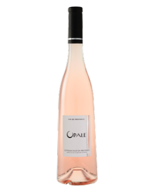 Bouteille d'Opale Rosé – Vin AOP Coteaux d’Aix-en-Provence, rosé fruité du Vignoble du Roy René