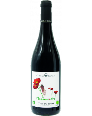 Bouteille de la cuvée l'Insouciante du domaine Camille Cayran