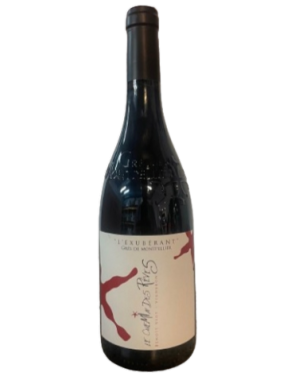 Bouteille de Chemin des Rêves L’Exubérant AOP Grès de Montpellier rouge bio