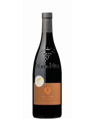 Bouteille de vin rouge Elysium Plan de Dieu