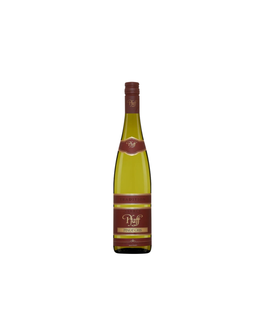 Bouteille de vin blanc Pfaff Pinot Gris Alsace