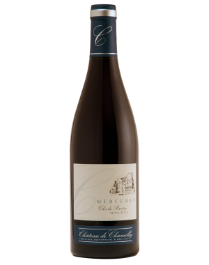 Bouteille de Mercurey rouge Clos la Perrière Monopole Château de Chamilly