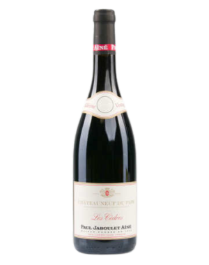Bouteille de vin rouge Châteauneuf-du-Pape Les Cèdres Paul Jaboulet Aîné