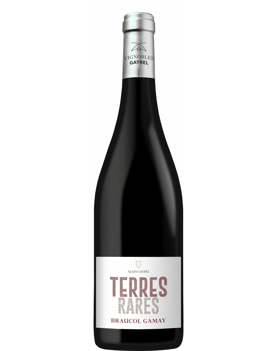 Bouteille de Terres Rares Braucol Gamay