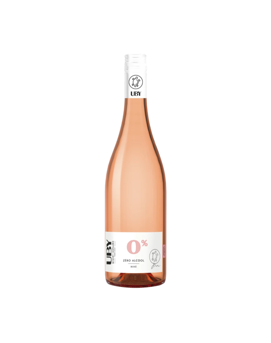 Bouteille UBY 0% Rosé sans alcool 75 cL