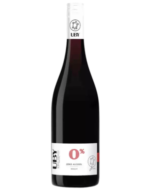 Bouteille UBY 0% rouge sans alcool Merlot