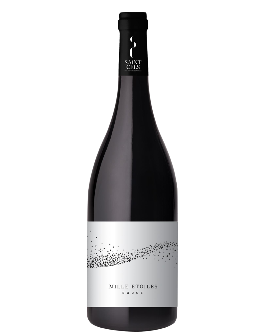 Bouteille de Mille Étoiles Rouge AOP Saint-Chinian - Domaine Saint Cels