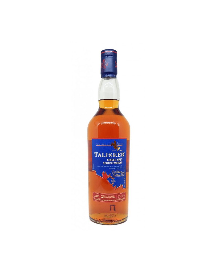 Bouteille de whisky écossais Talisker Single Malt Scotch Whisky – Distillers Edition