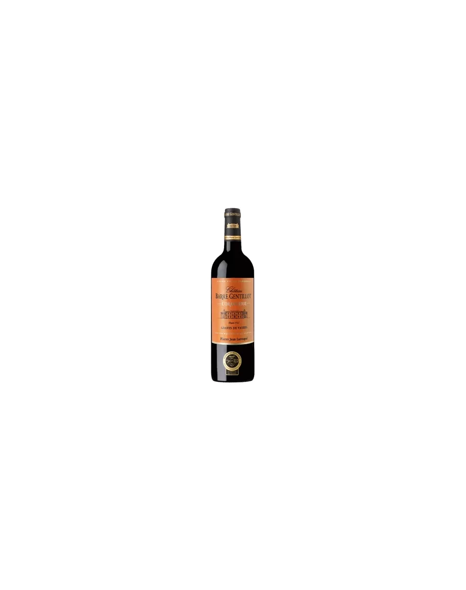Bouteille vin rouge AOP Graves de Vayres L'Orangerie Barre Gentillot