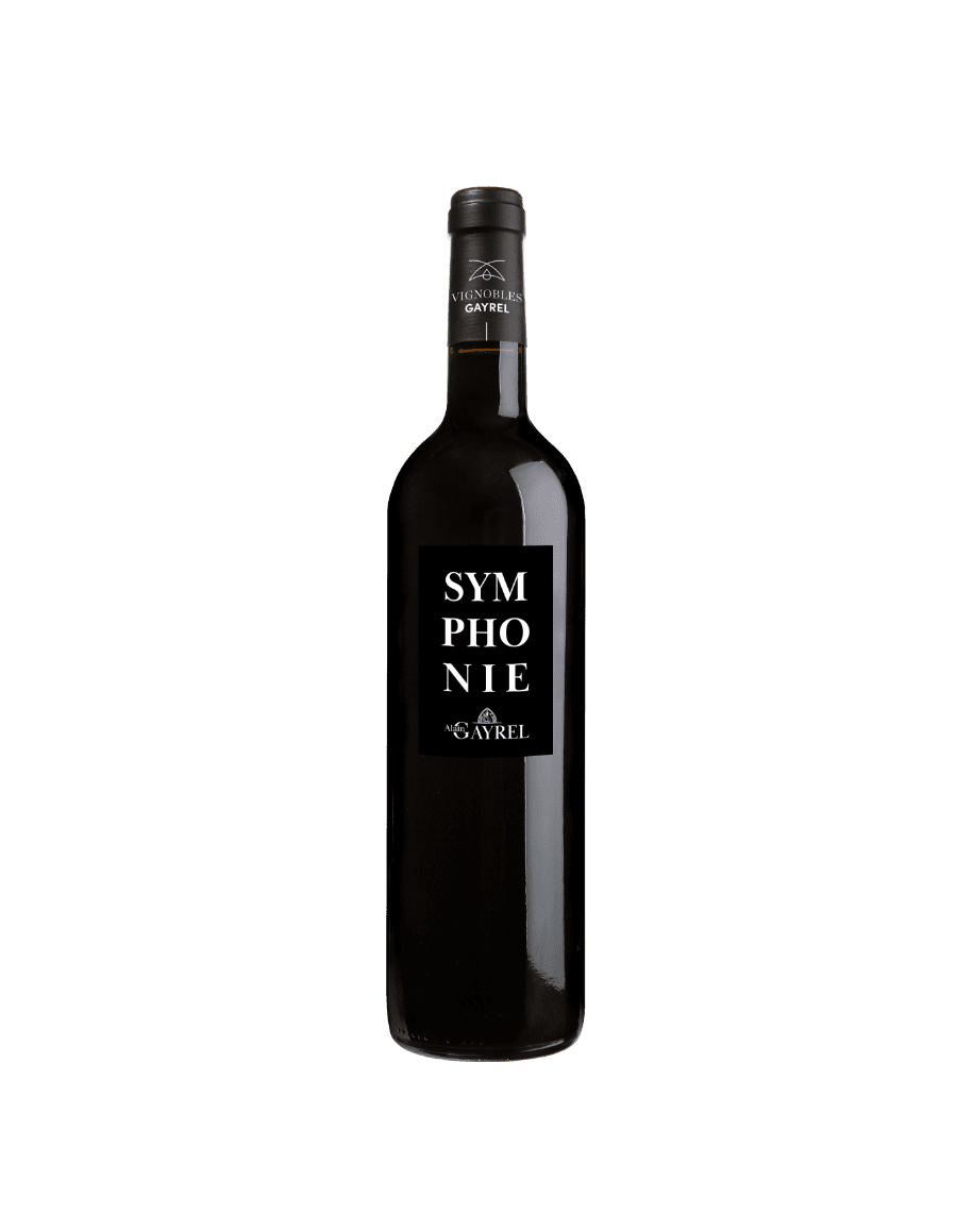 Bouteille de Symphonie rouge
