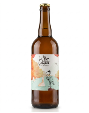 Bouteille de 75 cl de Bière Cascade - Brasserie La Cabane, Pale Ale artisanale